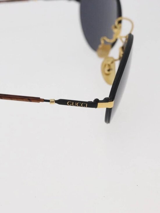 GUCCI Sunglasses plastic Blue Auth BA13213 main image 13